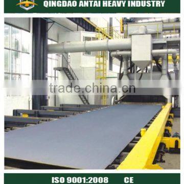 Q69 Steel plate cleaning equipment automatic abrasive blasting machine