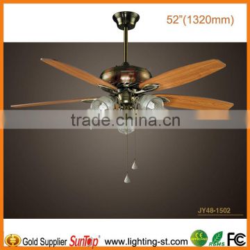 2014 new modern 52" ceiling fans and lights JY48-1502