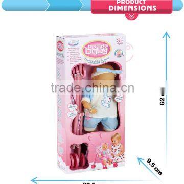 16 Inch Silicone Baby Born Dolls New Stroller Toy Kids With Lowest Price photo-4