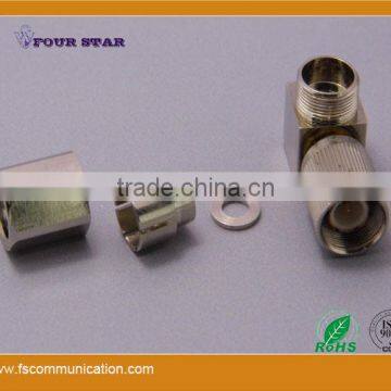 1.6/5.6 Male Clamp Right Angle Connector For BT3002 Cable C
