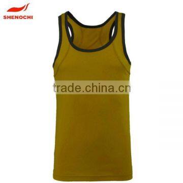 2015 Wholesale Custom Oem Men's Fashion Gym Singlets