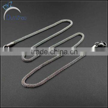 cheap wholesale men stainless steel chain necklace jewelry