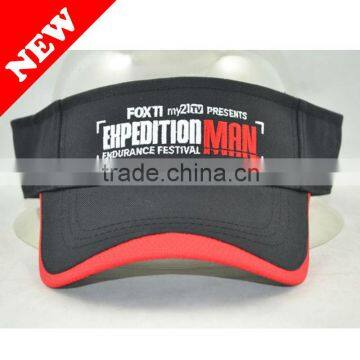 100% cotton,3D embordered classic first top quality golf visors caps