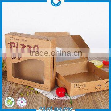 China custom design Cheap Folding Food Grade Paper Box For pizza Packing