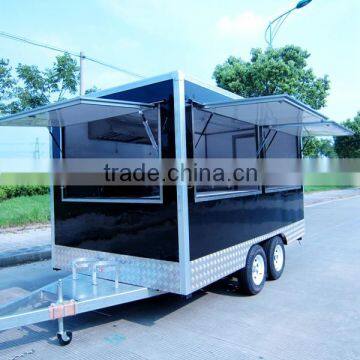 HOT!!! concession towable hot dog food trailer crepe XR-FV390 A