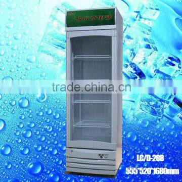 lc/d-208 open door upright dispaly vertical display freezer