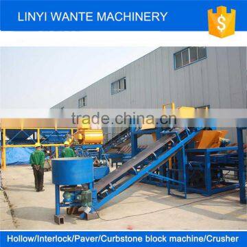 WANTE BRAND QMY10-15 Fully Automatic Concrete Block Making Machine From China photo-4