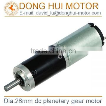 diameter 28mm dc planetary motor 3w dc motor