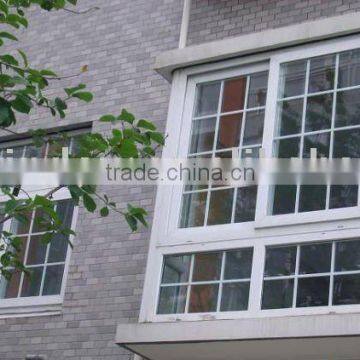 Classical pvc windows with grill (hot)