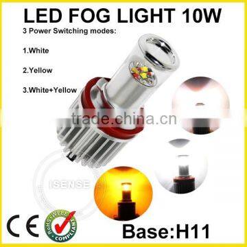 3 Lighting Colors 20w/ Kit Fog Lamp h4 h7 h9 H11 Fog Lamp for Car Headlight photo-2