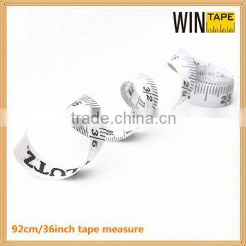 36inch 92cm Heavy Duty PVC Bespoke Ribbon Measure Tape Promotional by OEM Design