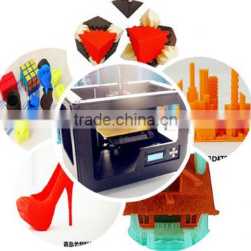 UV digital 3D printer 2 dual-extruder desktop 3d printer FDM metal 3d printing machine