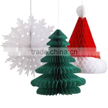 Cutouts Decoration Hanging Paper Decoration For Christmas