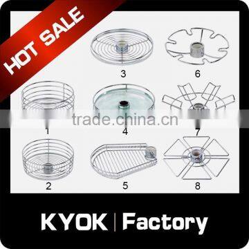 KYOK Pole System Round Goblet Rack , kitchen sink basket ,kitchen basket