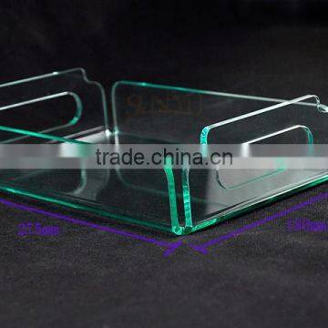 Factory Export Plexiglass Cup Tray/Acrylic Coffee Tray Holder photo-5