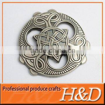 attractive unique shape custom metal coin