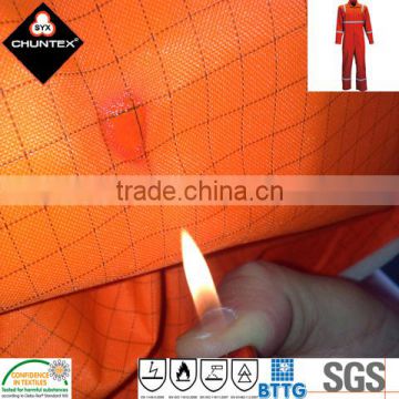 Fire Retardant polyester oxford Fabric for safety workwear