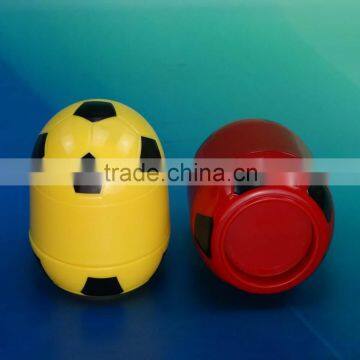 Bar Entainment Dice Cup Cute Disign /plastic Football Design Dice Cup With Lid photo-2