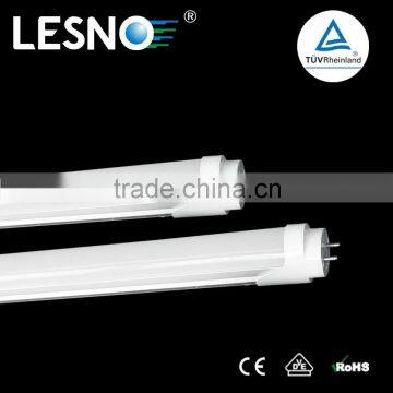 Half Aluminum half PC led lamp 4ft 120cm t8 led tube light cool white 6500K with TUV CE RoHS