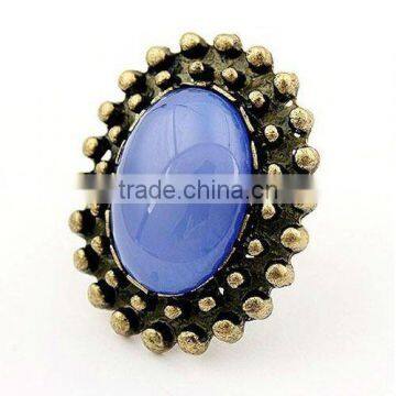 wholesale crystal big pearl ring