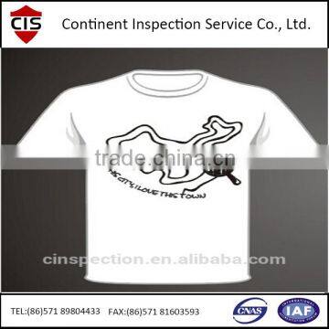 woman and man T-shirt,clothes inspection services across in China,factory inspection,finished products inspectiono,final random