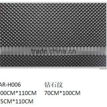 non-slip big diamond shoe sole material