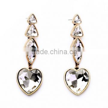 In Stock 2016 Fashion Dangle Long Earring New Design Wholesale High Quality Jewelry SKC1589