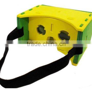 Google Cardboard Head Mount vr Box 2.0 Version vr Virtual 3d Glasses for 3.5''-6.0'' photo-2