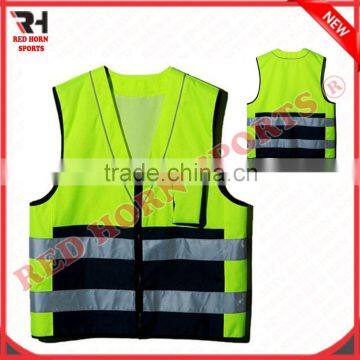 Safety High Visibility 3M Reflective Safety Work Jacket