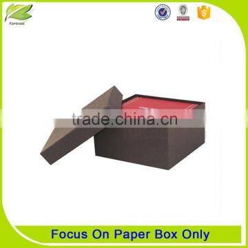 square shaped custom packaging cardboard box