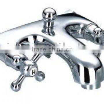 double handle bath-shower mixer