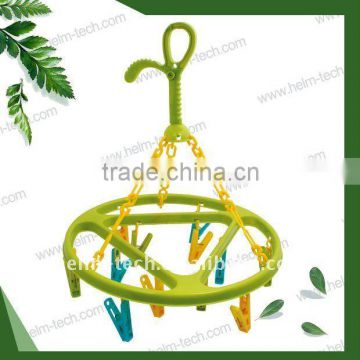 Plastic Products Round-shaped PP Clothes Rack(12pegs)-3025