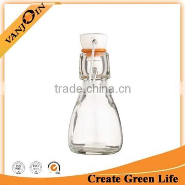 Clear 80ml Mini Cliptop Bottle