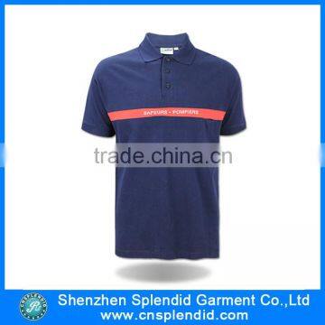 china factory OEM service 100 cotton t shirt polo mens clothing