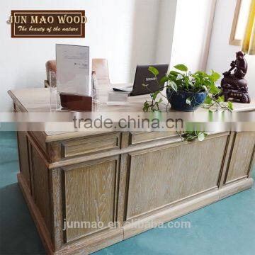 White Oak Wood Design Disassemble Modular Office Desk/Table Combinations Made In China