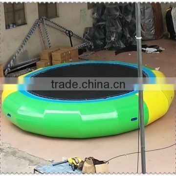 Factory price! Hot sale 0.9mmPVC inflatable water trampoline water sports