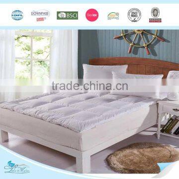 Alternative White Duck Down Mattress Topper/Mattress Cover