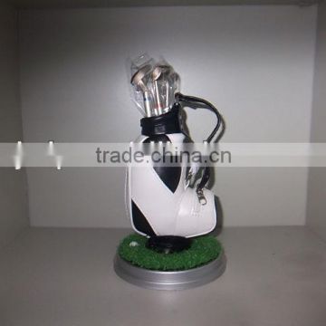 Golf table pen container suits with lawn clock