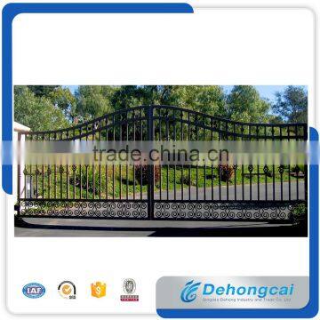 Garden iron gate design of high quality