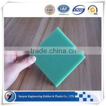 Wear-resistant green plastic uhmwpe plate uhmw sheet