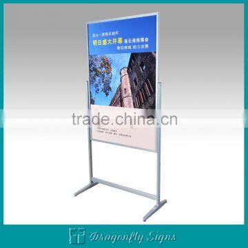Double Side Poster Stand