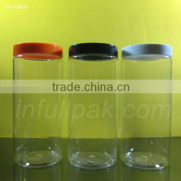 1000g Clear Wide Mouth PET Canning Jar