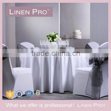 120 Round Cheap Polyester Wedding WholesableTablecloths photo-2