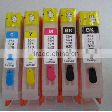 (RCH564) refillable ink cartridge for hp 564 B8550/C6340/C6350/C6380/D5445/D5460/D5468/D7560/B8850 c309a c309g