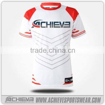 Custom printing woman rugby jersey
