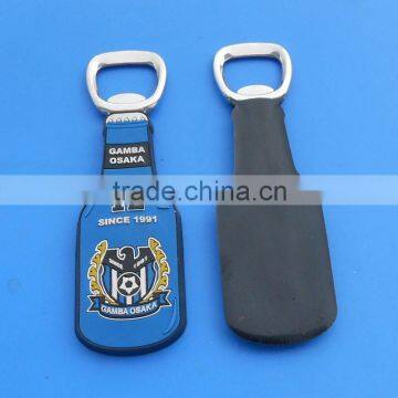 3D PVC custom design bottle opener