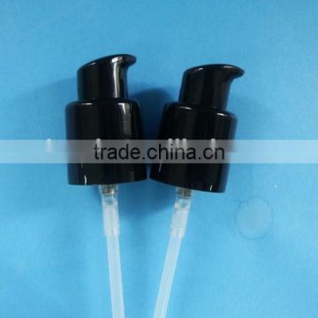 plastic flamingo style cream pump, 20/410 plastic treatment pump for cosmetic bottle