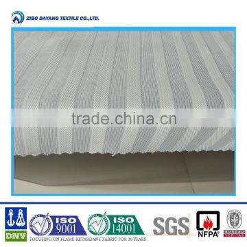 Polyester flame reistant stripe fabric for curtain