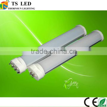 high effecntergrated 2g11 led tube lighting 9w 4pin