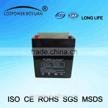 12V free maintenance type GEL battery for SOALR